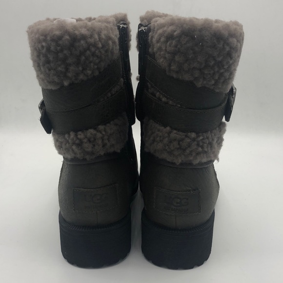 UGG Blayre Slate Boot IVE Sheepskin Leather Boot - Picture 5 of 8